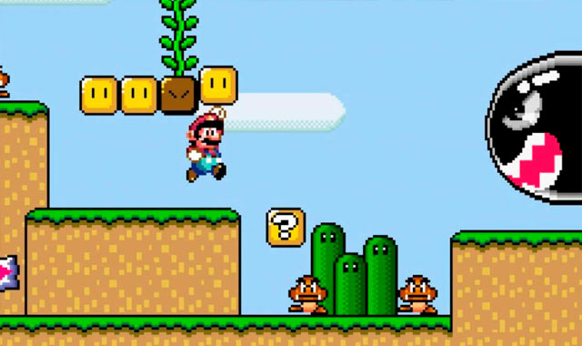 Captura del juego Super Mario World