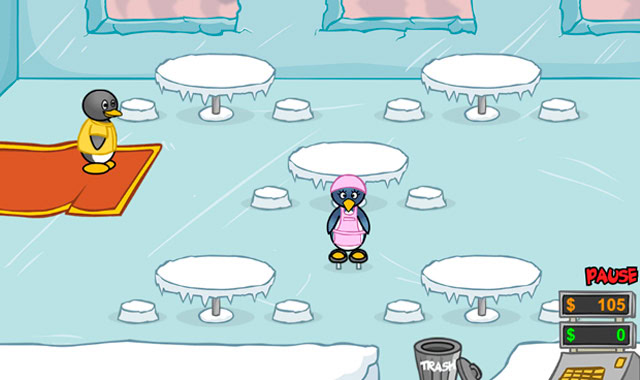 Captura del juego Penguin Diner