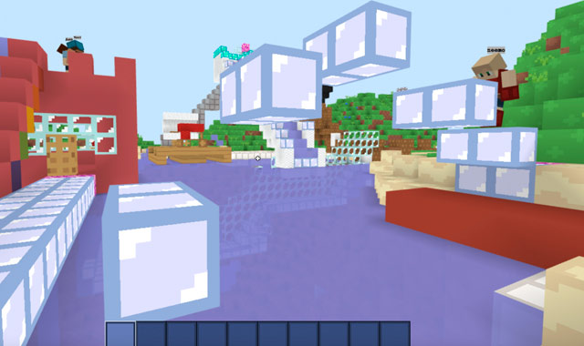 Captura del juego Bloxd.io