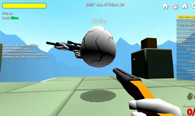 Captura del juego Shell Shockers