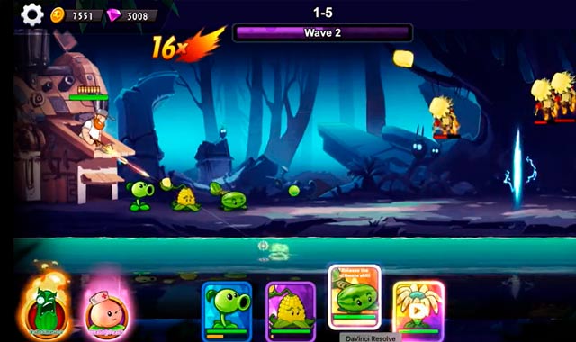 Captura del juego Zombies vs Plants: Home Defense